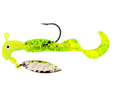 Blakemore GGR3-062 Go Go Runner Chartreuse Sparkle 1/8oz Jig Fishing Lure