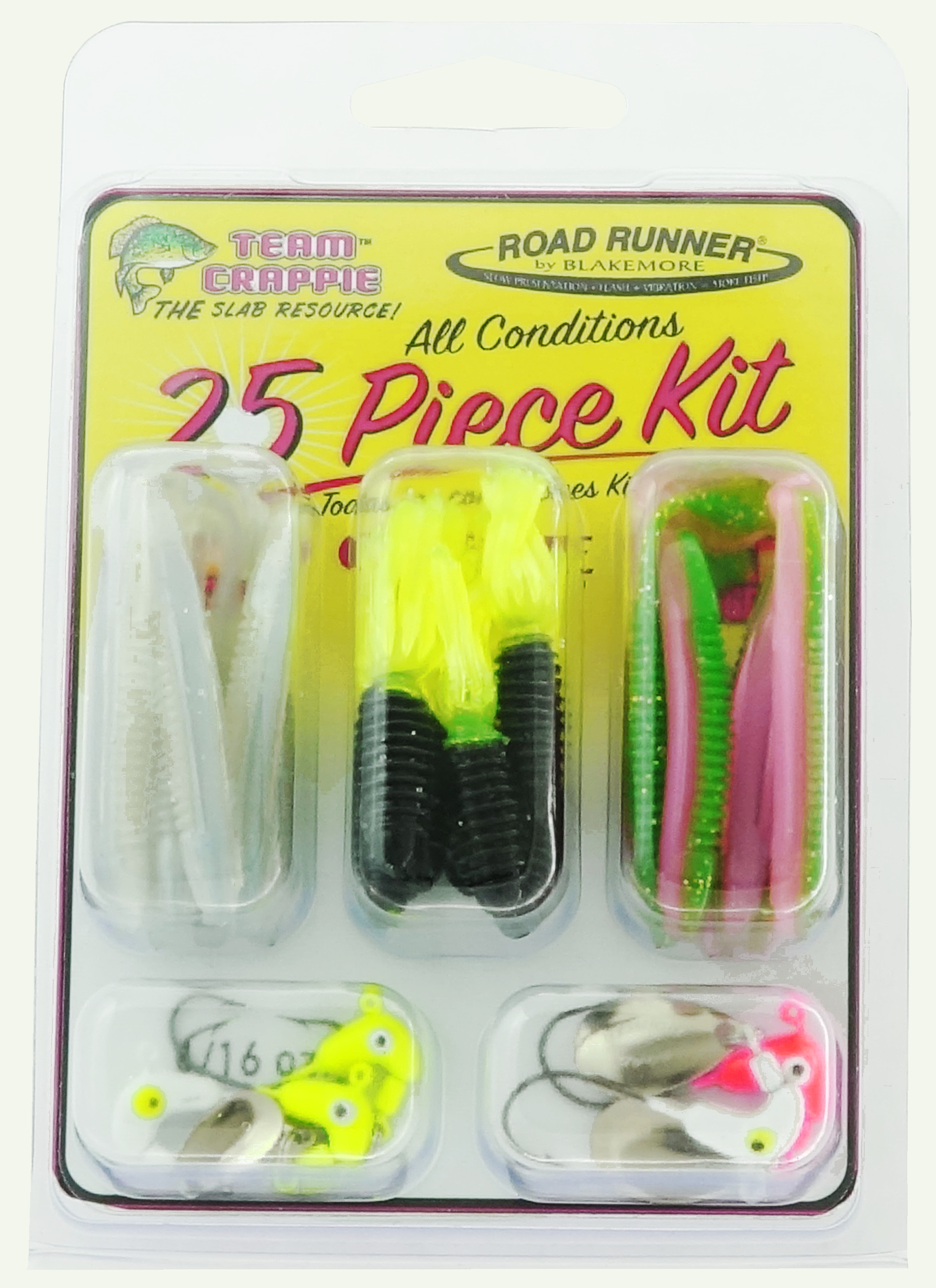 TEAM CRAPPIE 25 Piece All Conditions Kit 50-MRC-LH