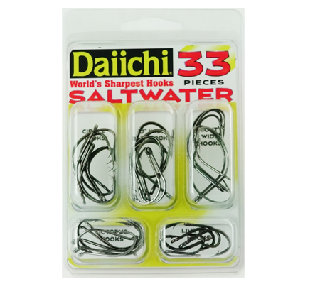 DAIICHI 33 PIECE KIT-Saltwater Hooks-