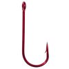 D28Z TRAILER HOOK, BLEEDING BAIT RED