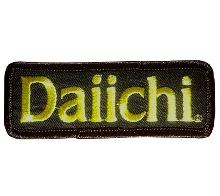 DAIICHI IRON ON PATCH