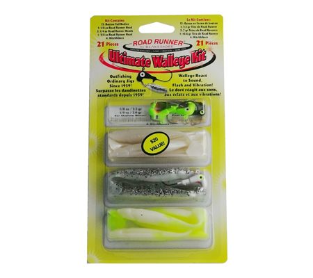 Road Runner Walleye Kit: RRWLHK Walleye Lure and Hook Kit